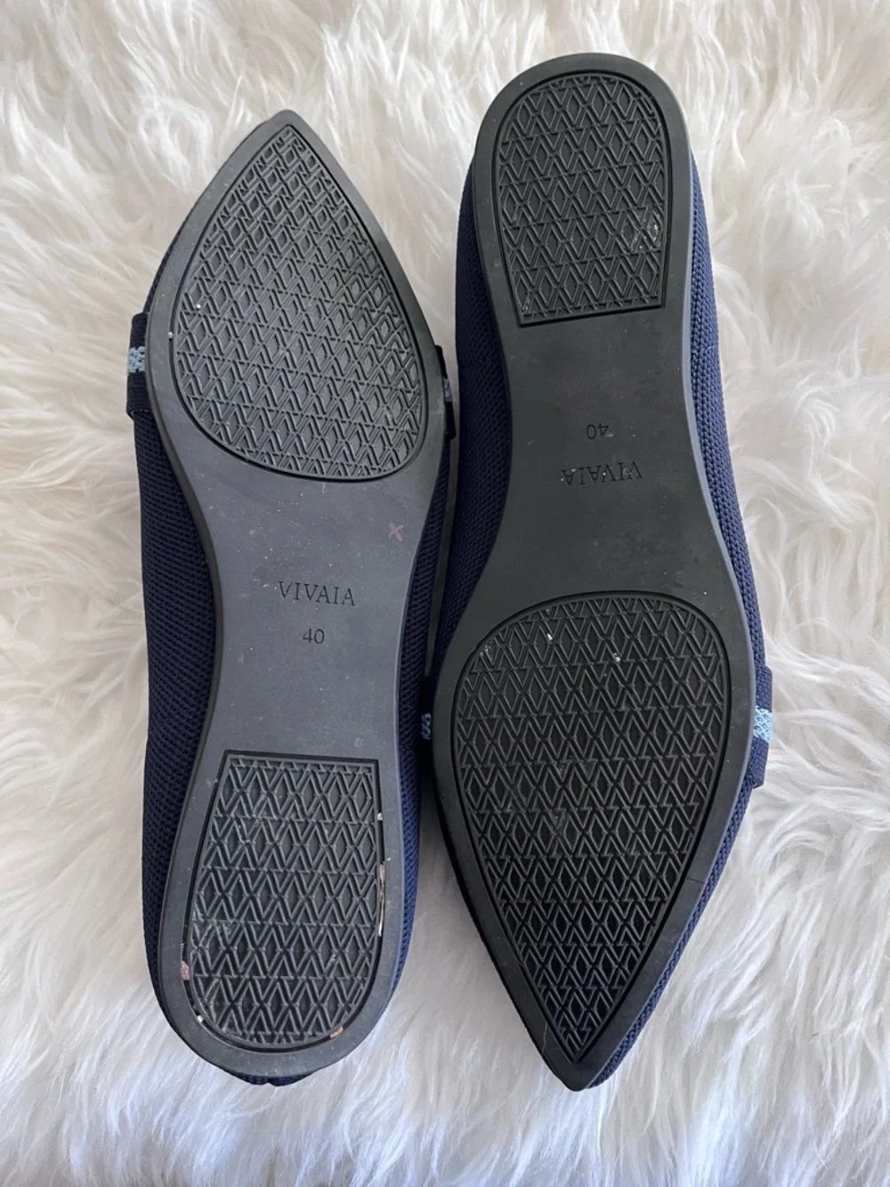 VIVAIA Michelle 2.0 Pointed-Toe Bow Slip on Loafers size 40 - Picture 3 of 12